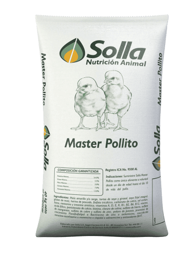 Imagen de SOLLA MASTER POLLITO 10 Kg