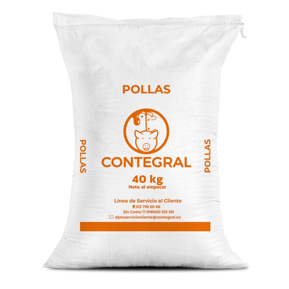 Imagen de CONTEGRAL POLLAS LEVANTE Q X 40 K