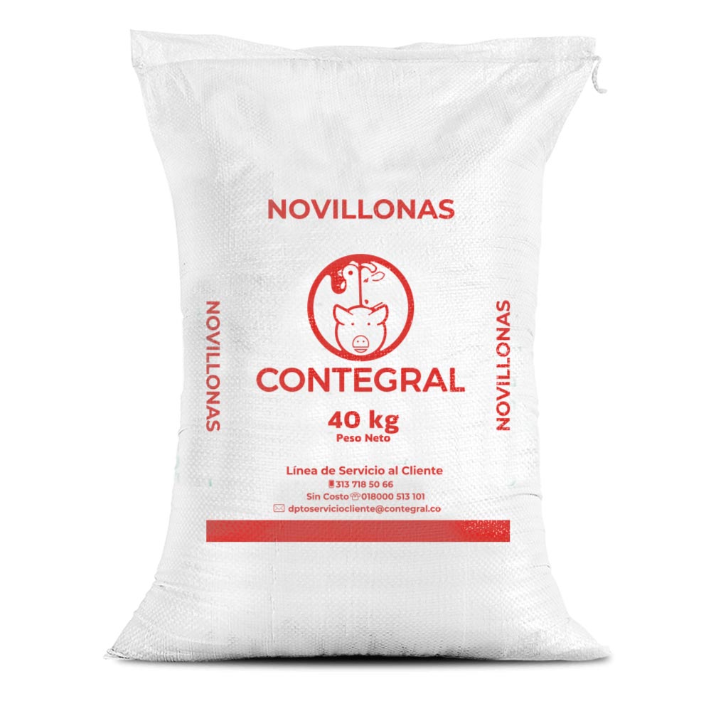 Imagen de CONTEGRAL NOVILLONAS P X 40 Kg