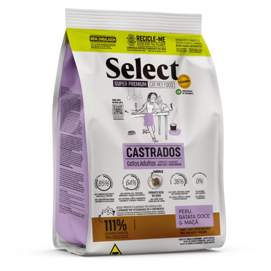 Imagen de MONELLO SELECT GATO CASTRADO X 7 Kg