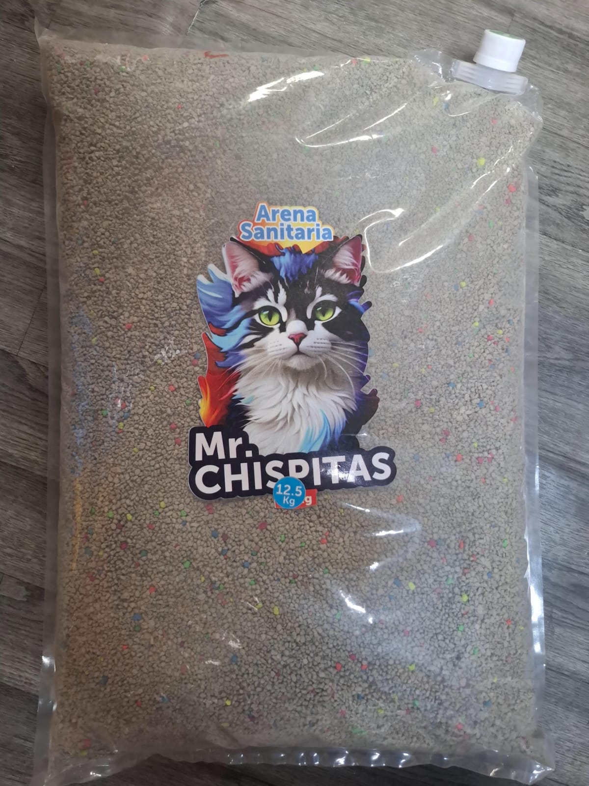 Imagen de MR CHISPITAS ARENA GATO X 12.5 Kg