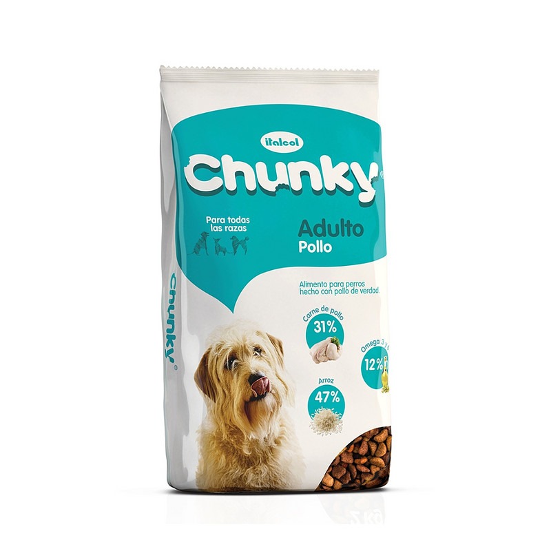Imagen de ITALCOL CHUNKY ADULTO X 25 Kg
