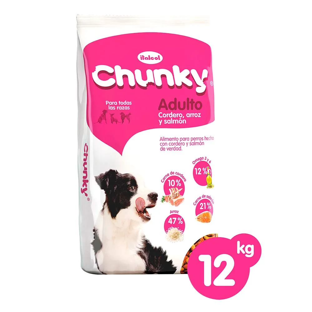 Imagen de ITALCOL CHUNKY CORDERO X 12 Kg