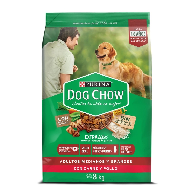 Imagen de PURINA DOG CHOW ADULTO M/G 8 kg