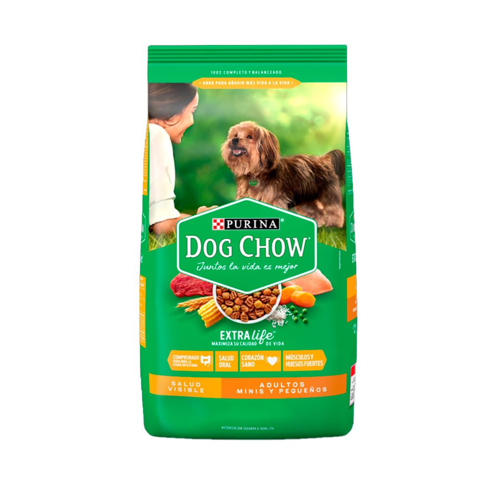 Imagen de PURINA DOG CHOW ADULTO RAZA PEQ 22.7kg