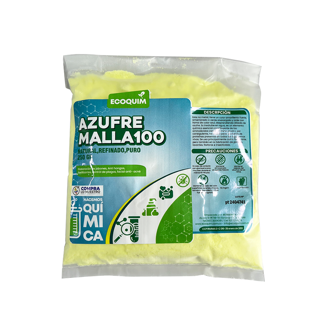 Imagen de AZUFRE NATURAL MALLA 100 X 1 Kg