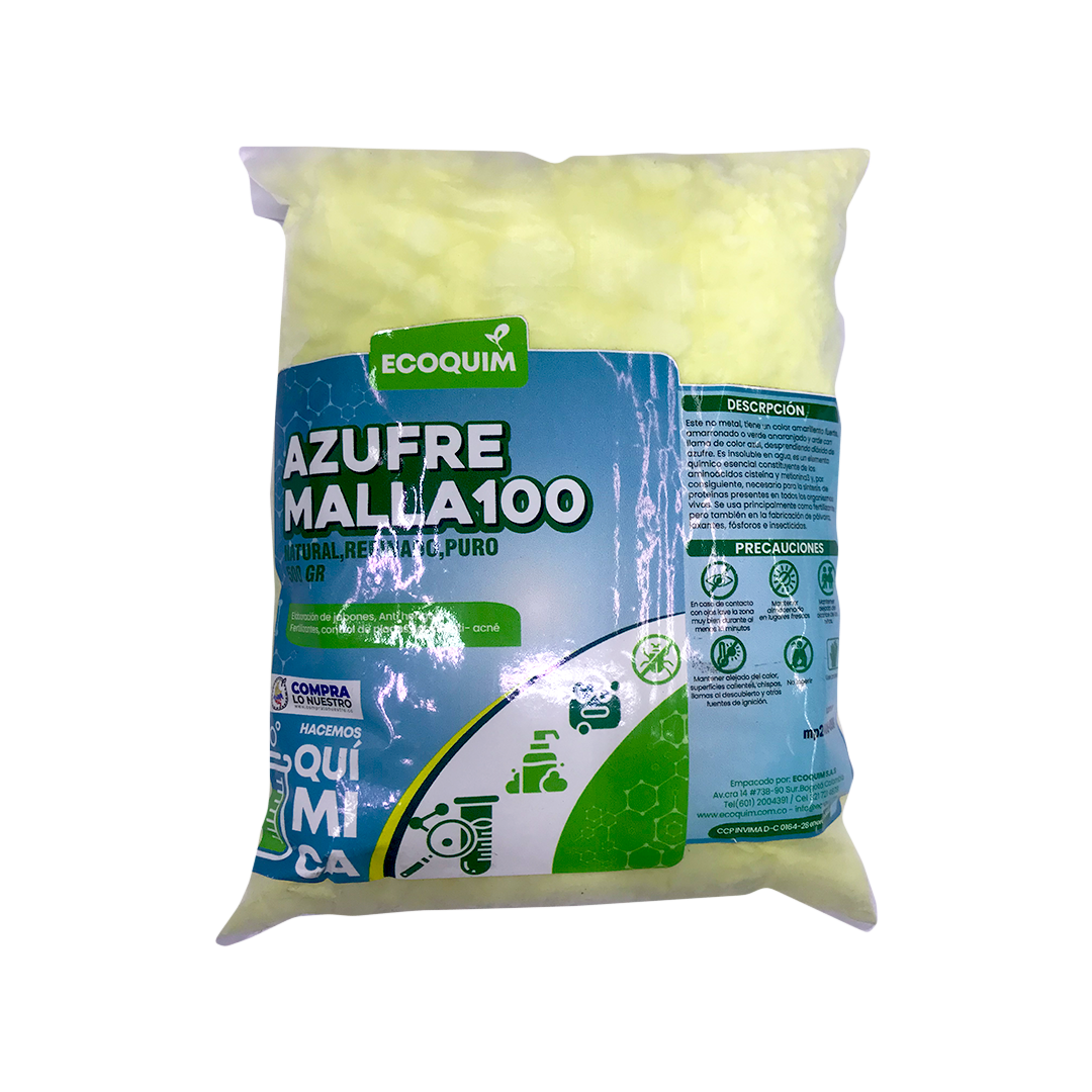 Imagen de AZUFRE NATURAL MALLA 100 X 25 Kg