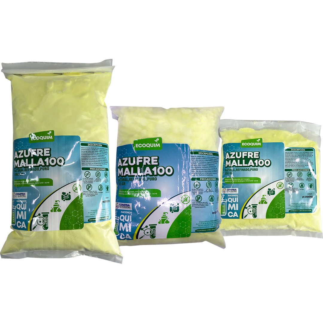 Imagen de AZUFRE NATURAL MALLA 100 X 50 Kg