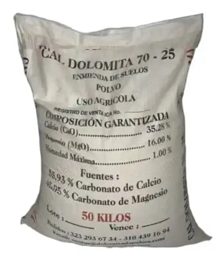 Imagen de CAL DOLOMITA SUELOS X50 Kg