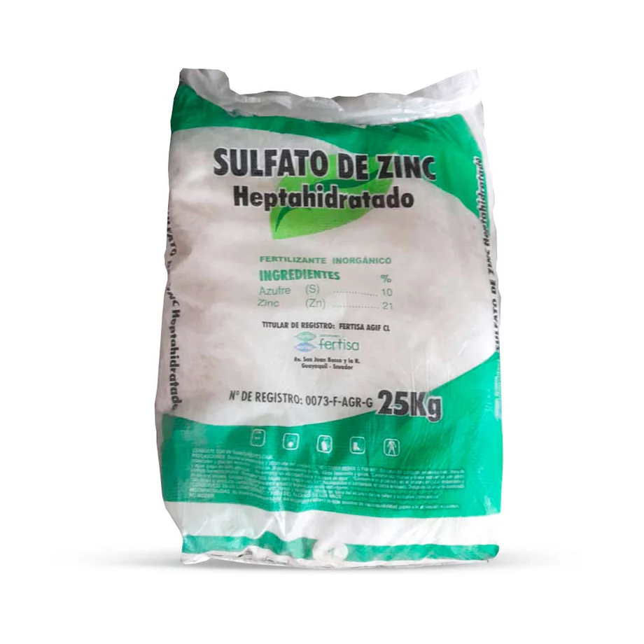 Imagen de SULFATO DE ZINC 28% X 25 Kg
