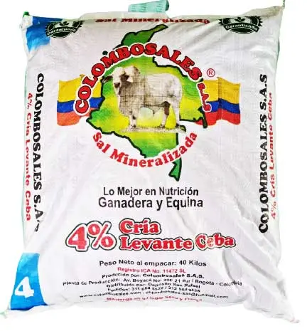 Imagen de SAL COLOMBOSALES AL 4% X 40 Kg