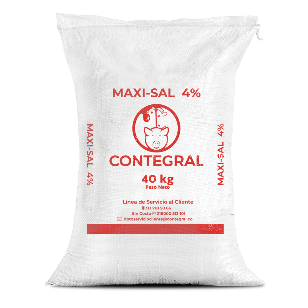 Imagen de SAL MAXISAL 4% X 40 Kg