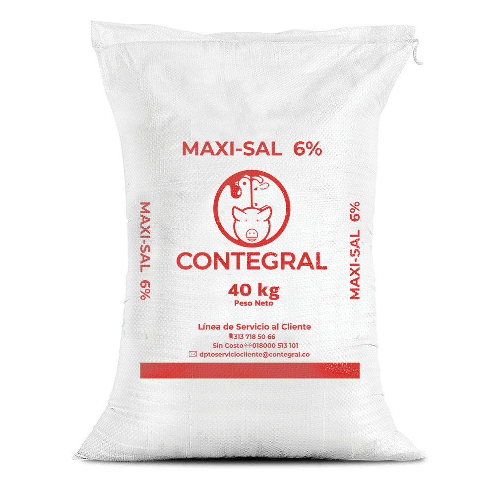 Imagen de SAL MAXISAL 6% X 40 Kg