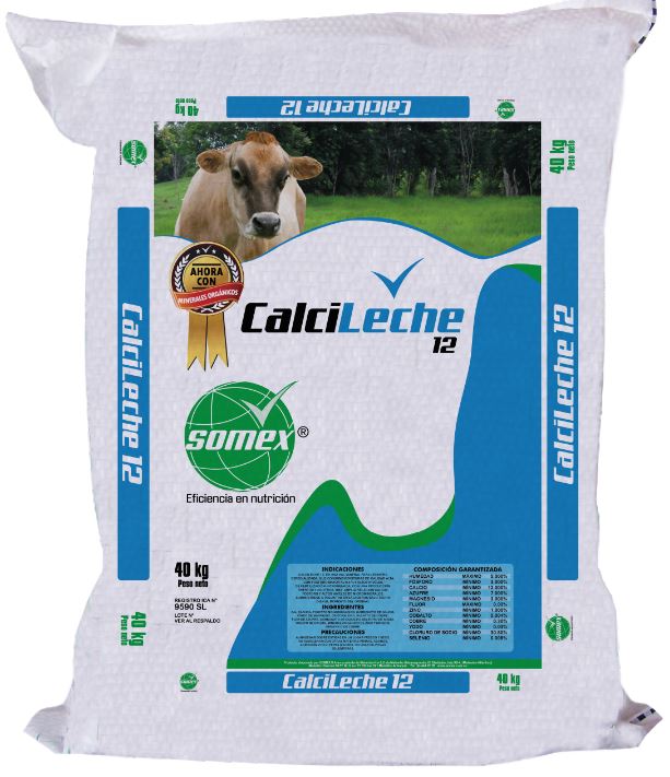 Imagen de CALCILECHE SOMEX 12% X 40 Kg