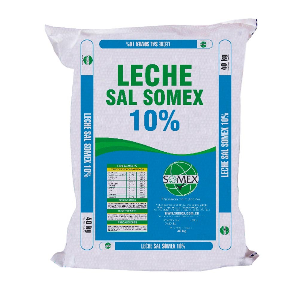 Imagen de LECHE SAL SOMEX 10% X 40 Kg